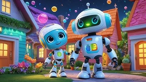 Ricky Robot Counts to Five | Educational Counting Song for Kids | Fun Number Rhyme for Toddlers