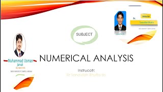 Numerical Analysis Exam Video Presentation 2020