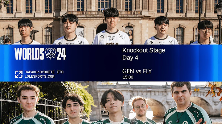 [GR] Worlds 2024 Main Event | Knockout Stage | GEN vs FLY (Bo5)