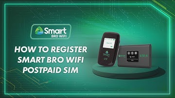 It Only Takes a Few Steps to Register Your Smart Bro WiFi Postpaid SIM