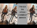 7 Ways To Style Combat Boots | Fashion Over 40