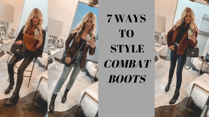 Seven Combat Boot Outfits, Combat Boot Outfit Ideas