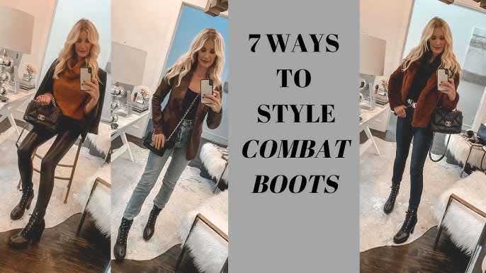 How to Style White Combat Boots: Top 13 Outfits