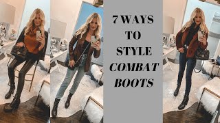 7 WINTER OUTFIT IDEAS & HOW TO STYLE COMBAT BOOTS  Black Friday Sale Haul  and Byredo De Los Santos 