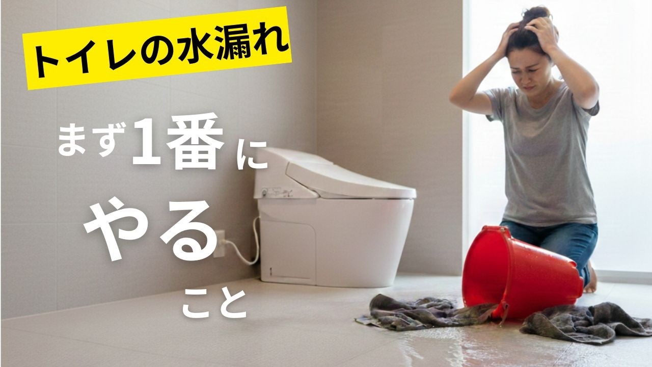 【お家のメンテナンス】トイレ止水栓の締め方