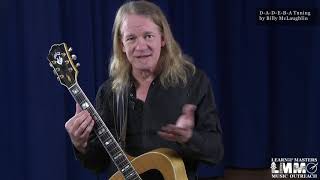 the unusual, beautiful alternate tuning: d-a-d-e-b-a by billy mclaughlin