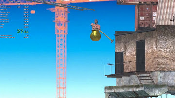 Getting Over It 7:12 slide skip
