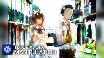 Tutorial gfx anime manipulation style in android phone | Photoshop Touch