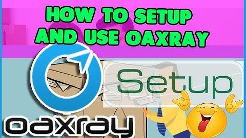 How to Setup and Use OAXRAY for Amazon FBA to resell