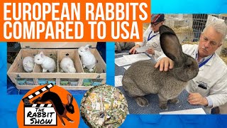 European Rabbits Compared to USA, Breeds, Feed, Breeder’s Focus, Rabbitry by Jeff Hardin, ARBA Judge