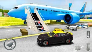 Airport Sportcar Taxi Simulator 3D - Driving On A Landing Strip - Android Gameplay screenshot 4