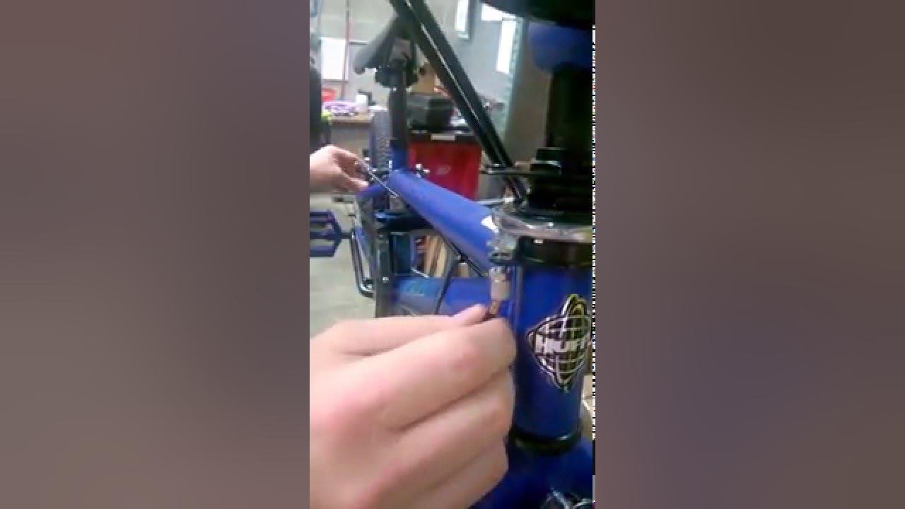 Huffy Bike Gyro Brake Cable Connection YouTube