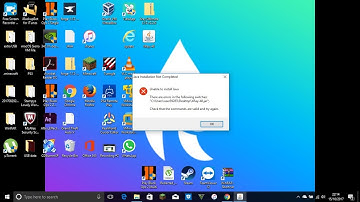 How To Fix Java Error:unable to install java,there are errors in the following switches.