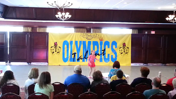 Gianna's Tap at Talent Olympics 2014