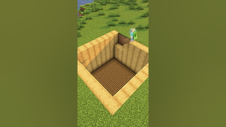 كيف تسوي بيت سهل تحت الارض في ماين كرافت 🏡