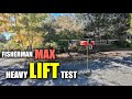 SwellPro FISHERMAN MAX (FD2) Weight Lift Test - How Heavy &amp; How Long?