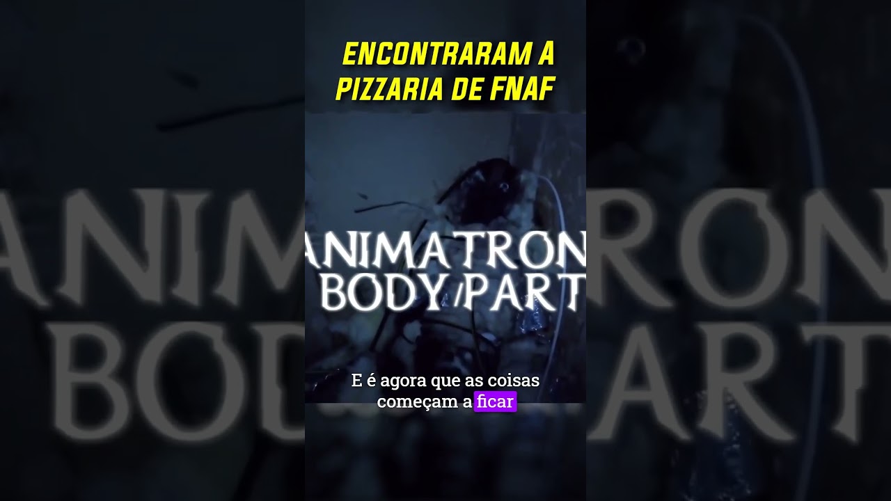 EU VISITEI A PIZZARIA DE FNAF NA VIDA REAL! E NO BRASIL! #fnaf #fnafre