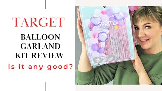 Target Balloon Garland Kit Review