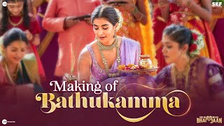 Bathukamma - Making | Kisi Ka Bhai Kisi Ki Jaan | Salman Khan, Pooja Hegde, Venkatesh D | Farhad S