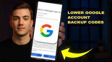 How To Lower Google Account Backup Codes 2025 (UPDATED GUIDE)