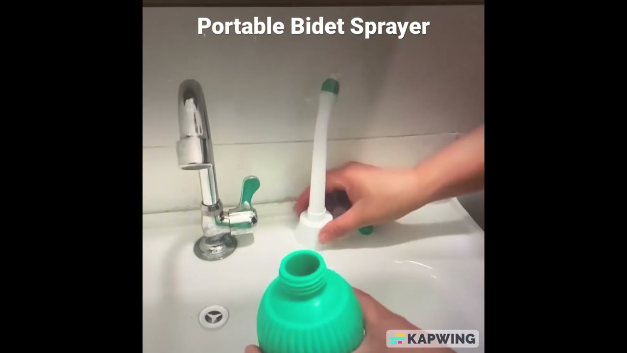 Portable Bidet Sprayer Assembly Bottle Youtubeshorts Nexoms