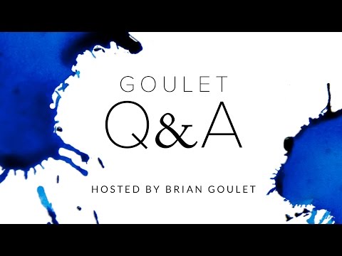 Goulet Q&A Episode 78: Hot Weather Issues, $125 Pens, and Cursive Writing