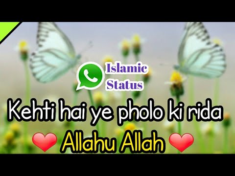 kehti hai ye pholon ki rida kehti hai ye pholon ki rida