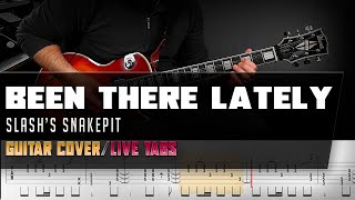 Been there lately | Slash&#39;s Snakepit | guitar cover with solo + live tabs