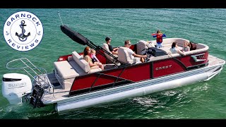 $79,650 - (2023) Crest Caribbean LX 230 SLS Luxury Pontoon Boat For Sale by Garnock Reviews 757 views 2 months ago 4 minutes, 51 seconds