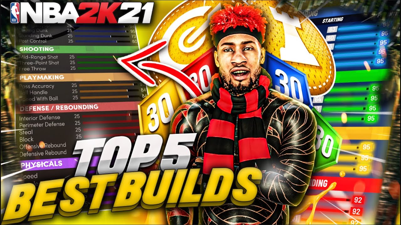 TOP 5 OVERPOWERED CURRENT GEN BUILDS IN 2K21 AFTER PATCH 10 STAX