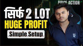 Intraday Live Trade With Only 2 Lot | Huge Profit | 30 JAN 2024