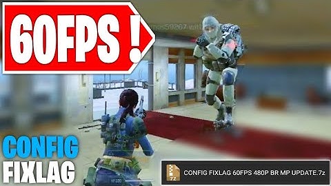FIX LAGS OF COD MOBILE | FIX LAGS LOCK 60FPS BR MP (480p) UPDATE | 2021 [Nikto COD]