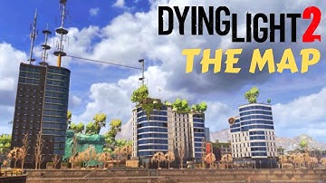 HOW BIG IS THE MAP in Dying Light 2? Walk Across the Map
