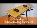 Unboxing : Portable Folding Workbench for DIY Unboxing : Portable Folding Workbench for DIY
