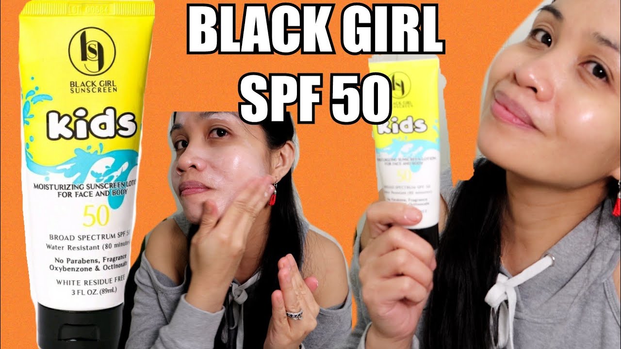 Black Girl Sunscreen Kids Broad Spectrum SPF 50