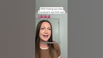 How european languages say age #europe #language #languagelearning #funny #linguistics #european