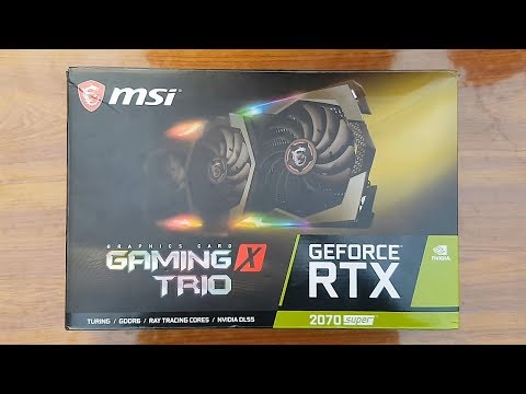 MSI GeForce RTX 2070 SUPER Gaming X TRIO Unboxing and Review | Mudassir Rehman