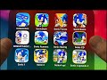 New ipadOS Update: GoSanicGoo,SonicDash,Sonic Forces,Sonic Boom,Sonic Runners,Sonic Racing,Sonic 2