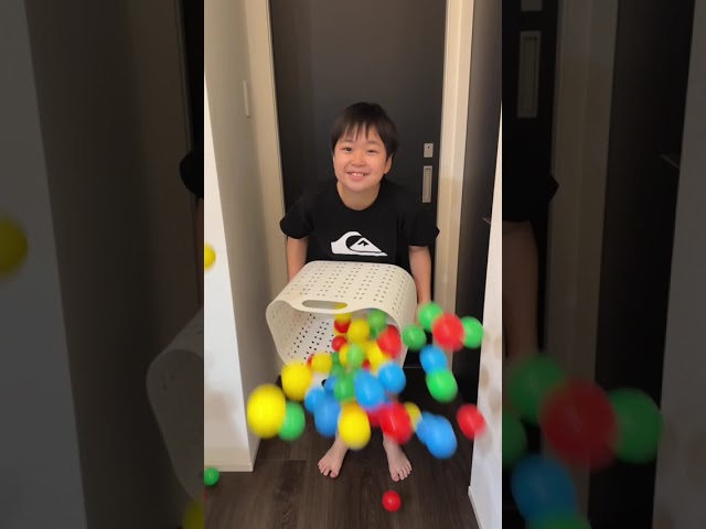 How to play colorful balls🔴🔵🟢🟡Part31 #shorts #トイキッズ