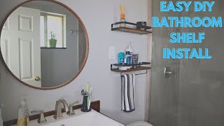 Easy Bathroom Shelf Install for Beginner DIY by Remodel With Robert 9,254 views 2 years ago 16 minutes