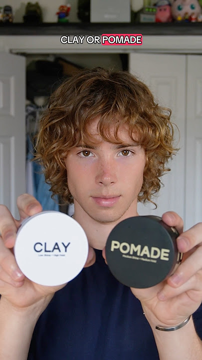 Should you use Clay or Pomade? ​⁠@basedbodyworks