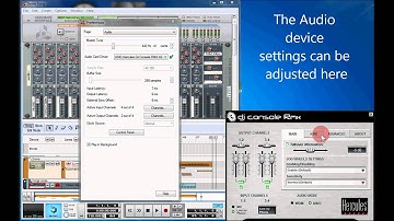 Audio device configuration for use in Reason.wmv