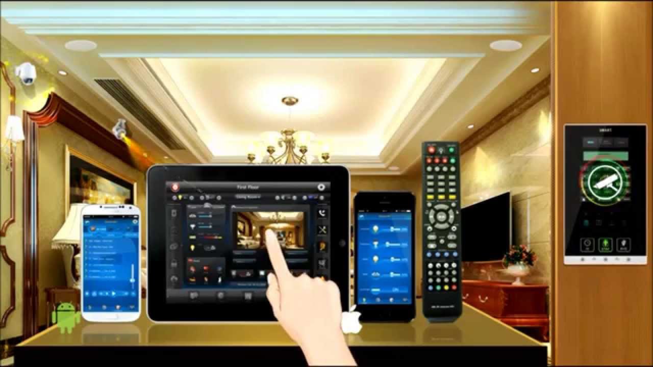 CTP Color Display Panel - Smart home Israel - YouTube