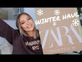 HUGE WINTER ZARA HAUL NEW IN 2020