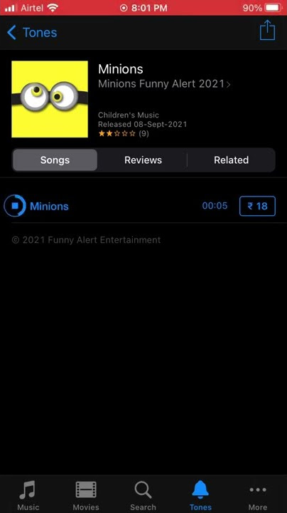 Minions Ringtone