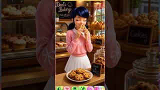 ✨Marinette In Her Father’s Bakery Cosplay | My Talking Angela 2 #mytalkingangela2 #marinette #fyp