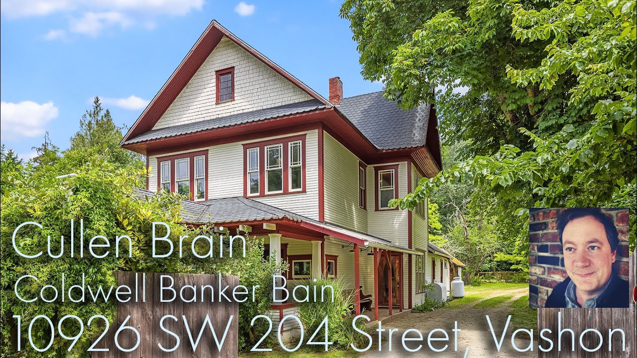 Vashon Island Home for Sale! Jesus Barn Farm 10926 SW 204th St