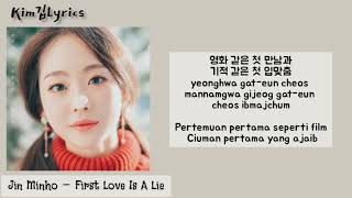 Jin Minho – First Love Is A Lie (첫사랑은 거짓말이다) Sub Indonesia Lyrics korea music