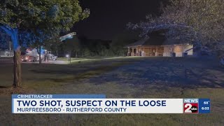 Murfreesboro police continue to search for suspect after at least 2 were injured in shooting at Old