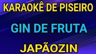 KARAOKÊ - GIN DE FRUTA - JAPÃOZIN